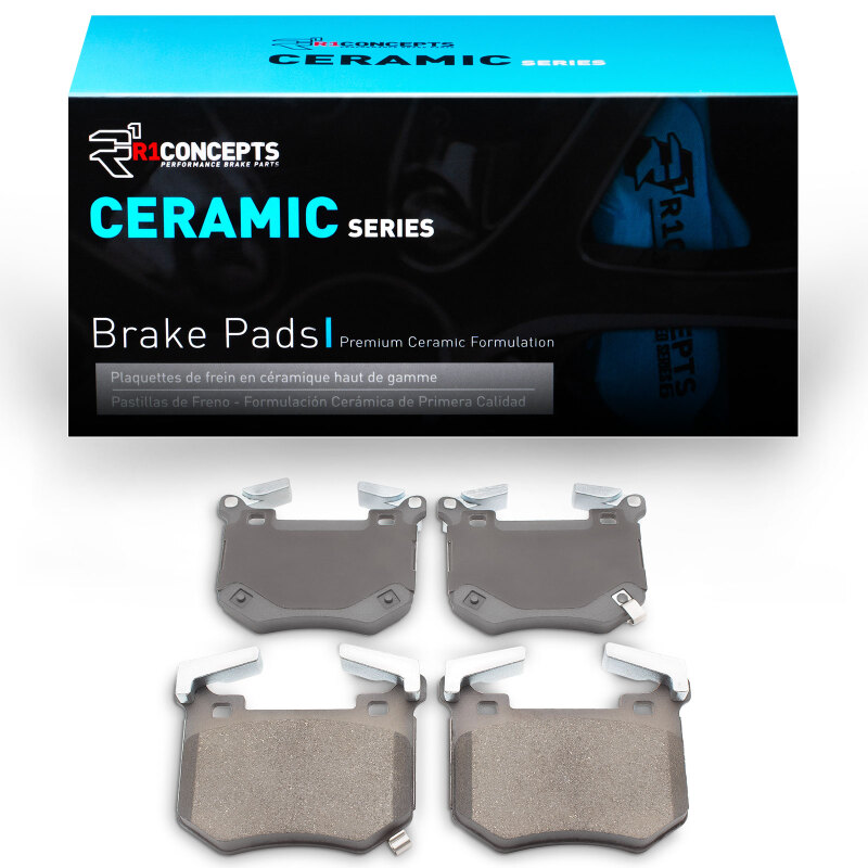 Kia Stinger Brake Pads - Rear - R1 Concepts - Ceramic - `18-`26